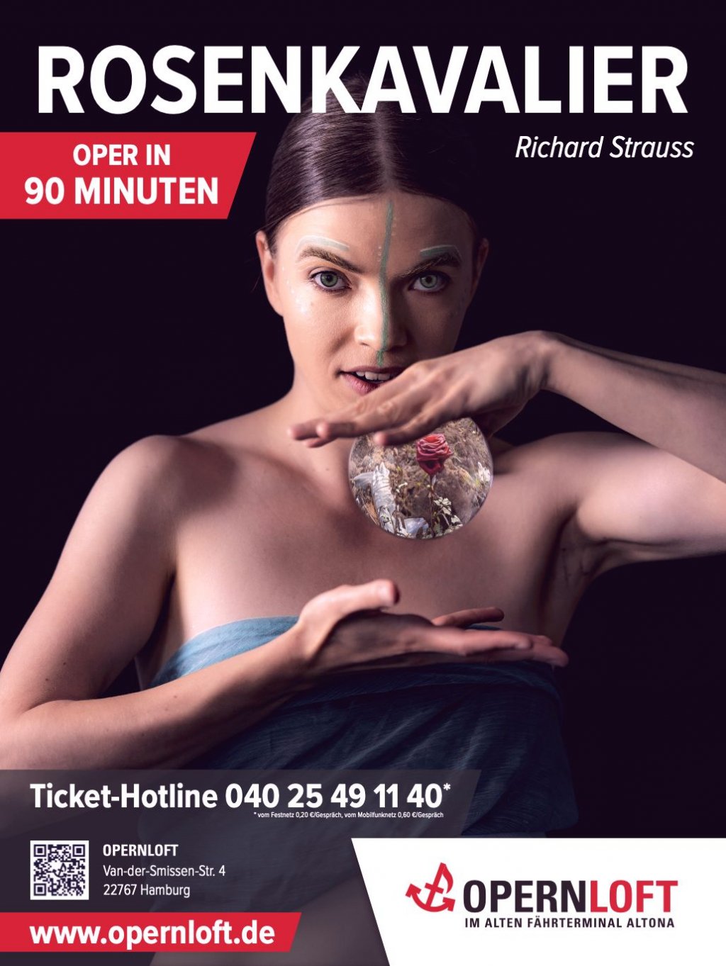 45 Minuten vor der Vorstellung: Auftakt!